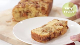 Apple Cinnamon Loaf Recipe | Apple Cinnamon Tea/Coffee Cake