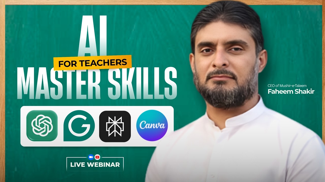 ⁣AI Skills for Teachers | Faheem Shakir | Apna Kamao