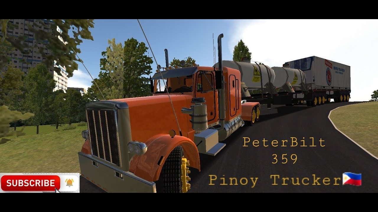 WTDS | PETERBiLT 359 & OVER SIZE TRAILER | GAMEPLAY #54 | THE PINOY TRUCKER🇵🇭