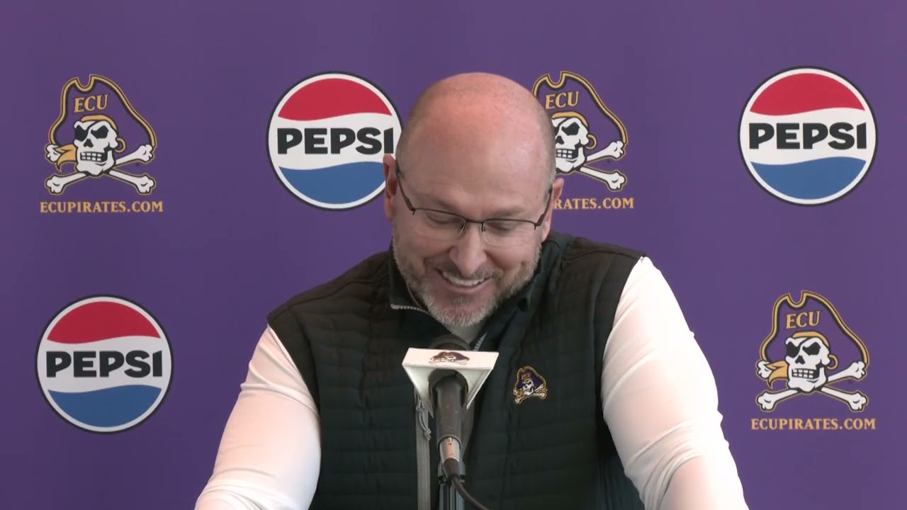 ECU Head Football Coach Blake Harrell Weekly Press Conference (Nov. 10, 2025)