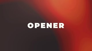 Typography Opener- Creative Opener