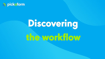 Pickaform - Discovering the workflow
