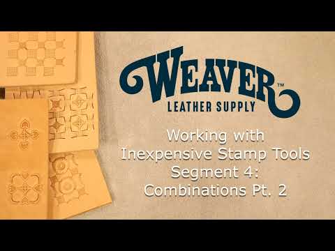 Inexpensive Leather Stamping Tools, Segment 4: Combinations Pt. 2