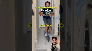Ahora puedes cambiar la bateria de estos scooters electricos en 10 segundos ⚡ #tecnologia #viral