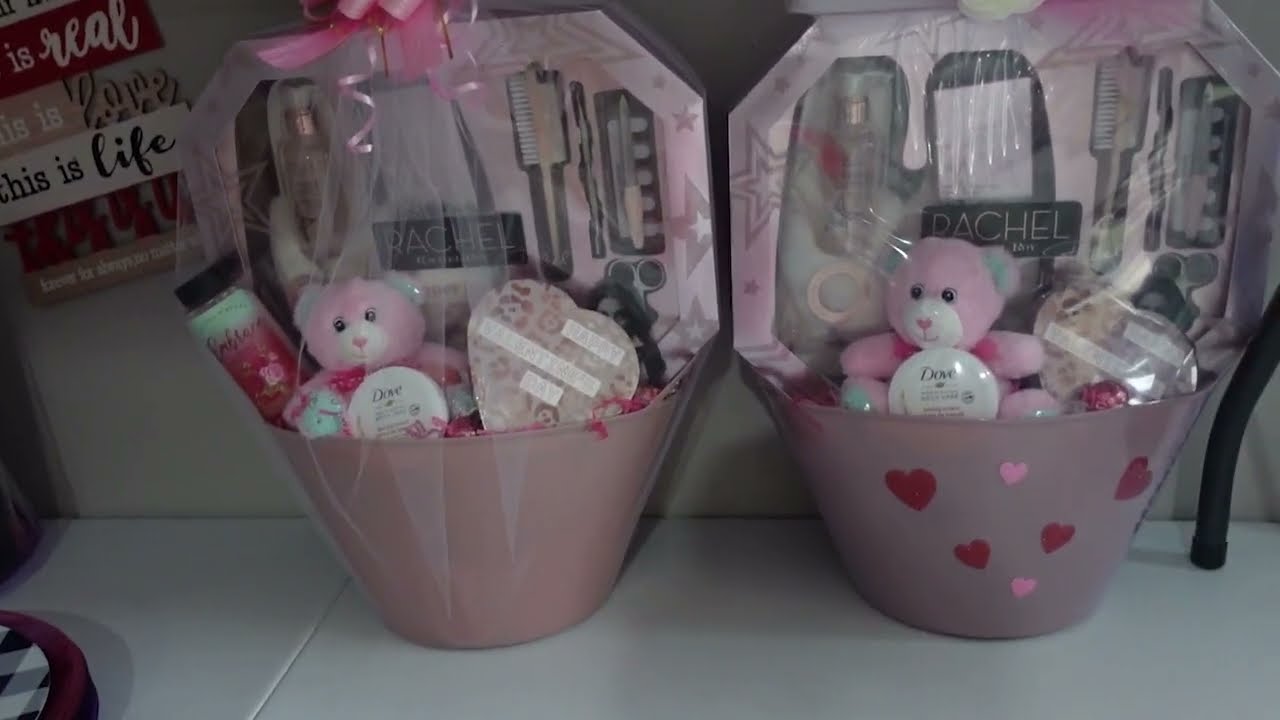 Rachel Roy Gift Set Gift Basket | Shrinkwrap a Gift Basket | Burlington Haul Basket | #basketmaking