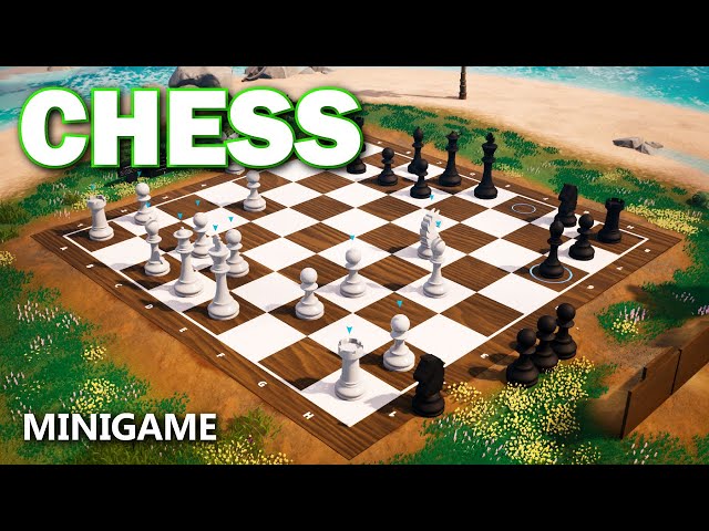 I made fully working Chess in fortnite creative! There's 69,352,859,712,417  possible chess games and you can do them all : r/FortniteCreative