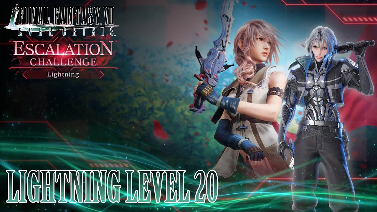 Level 20 Lightning Escalation Challenge guide || Final Fantasy VII Ever Crisis