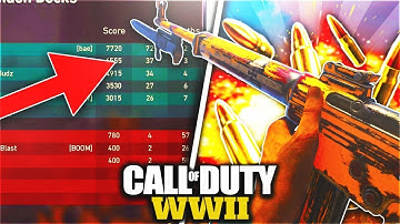 THE EPIC STG44 "RED BARON" WILL INCREASE YOUR K/D RATIO! V2 ROCKET BEST EPIC STG44 CLASS COD WW2!