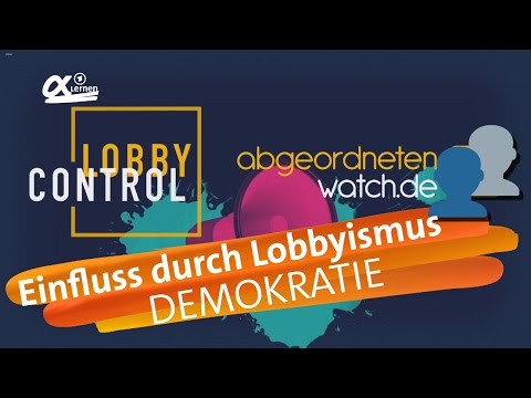 Video: Welche Lobbyisten geben das meiste Geld aus?