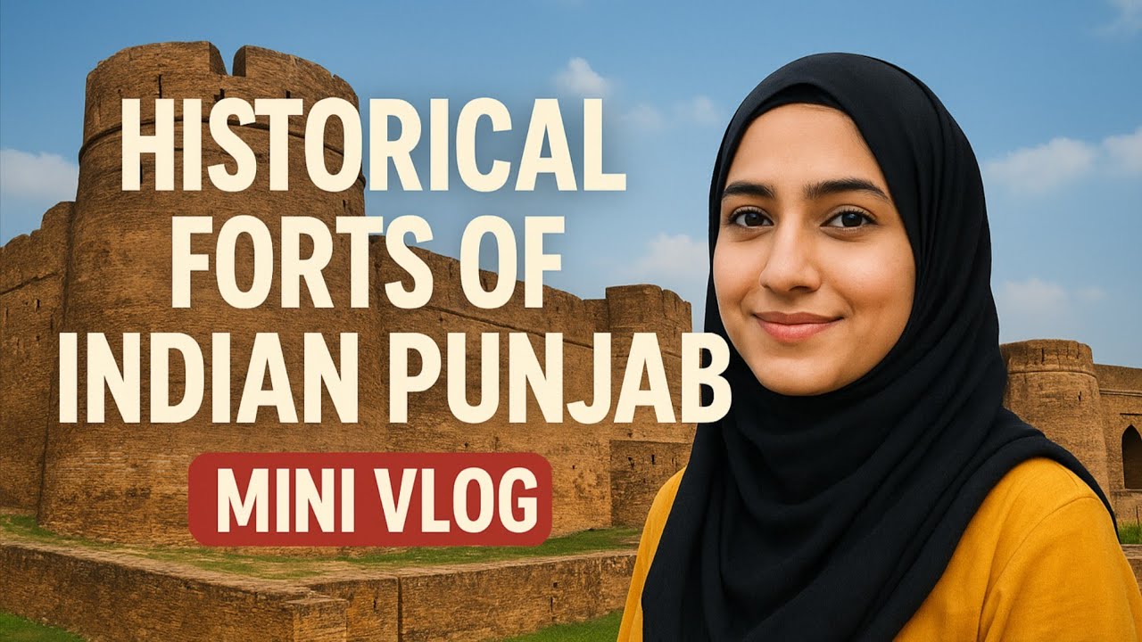 Historic Forts of Indian Punjab Tour | Mini Vlog | Irfan Travel Stories | Punjab Heritage Vlog 2025