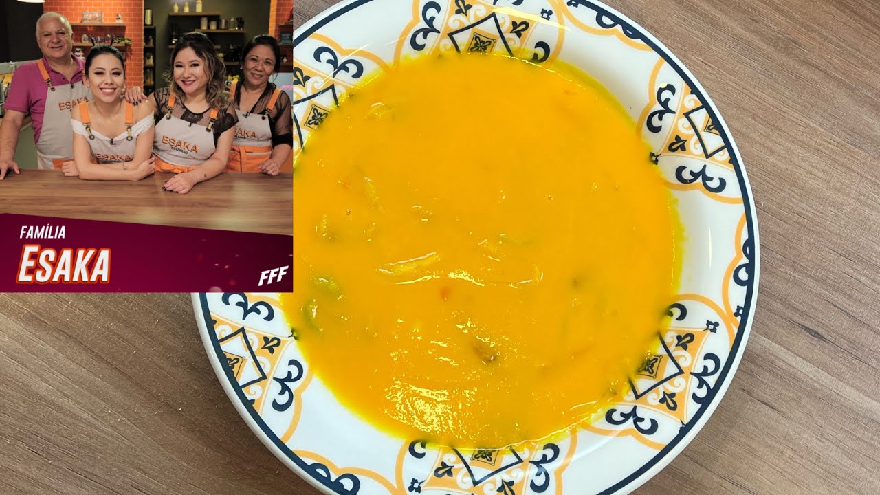 O melhor creme de cenoura