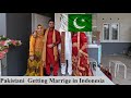 Pakistani getting married in indonesia with indonesian lawer in yogjakarta