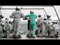 Pit Stop Fail - Nico Rosberg shows Lewis Hamilton how it's done