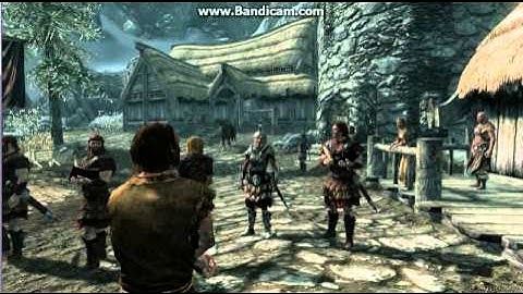 Skyrim Lets Play - Part 1 (Intro and Character Creation)