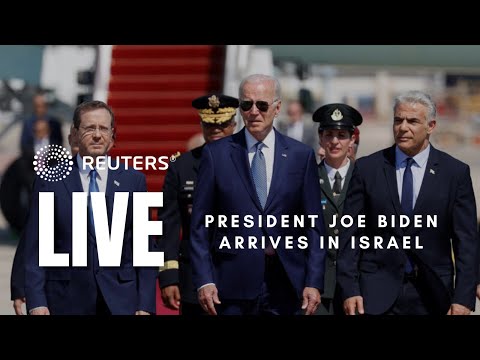 LIVE: President Joe Biden arrives in Israel