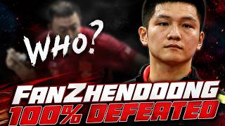 Fan Zhendong Couldn’t Win Even a Single Game Against This Player.