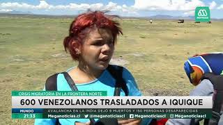 Crisis migratoria en Chile | Venezolanos fueron devueltos a Bolivia