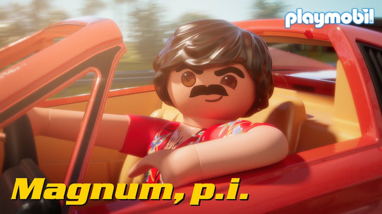 PLAYMOBIL Magnum, p.i. - Ferrari 308 GTS Quattrovalvole, Jouets de