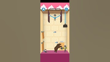 #RESCUE CUT  LEVEL GAME PLAY# (LEVEL 1099 )