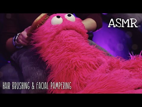 ASMR Hair Brushing & Facial + Cranial Pampering For INTENSE Tingles 😴✨