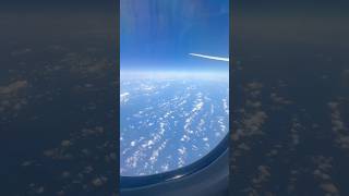 Amazing ✈️ 😍😍 Clouds &amp; Sky View from 30,000 Feet #fly #flight #sky #travel #dubai #emirates #viral