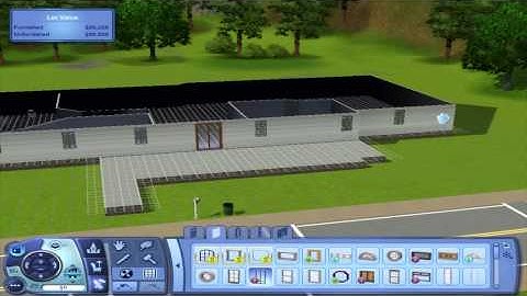 Building House #1 in The Sims 3 part 1