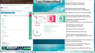 How To Create Flash USDT Tradeable  How To Flash USDT Transferable  Flash USDT Software