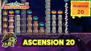 The Hardest Challenge Yet: Ascension 20 Complete | Epic Auto Towers screenshot 1