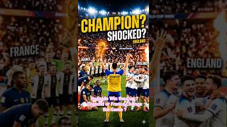 🔥 Ronaldo Final Tak? England Champion Ya France Shock Exit! FIFA World Cup 2026 🌍⚽ #shorts #fifa