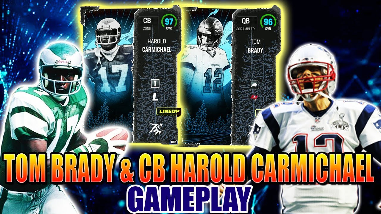 PLAYER PRESENT LTD TOM BRADY & CB HAROLD CARMICHAEL GAMEPLAY