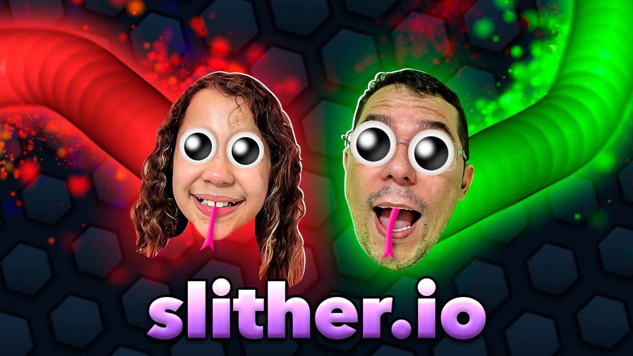 JOGAMOS O JOGO DA COBRINHA E OLHA NO QUE DEU ! - SLITHER IO 