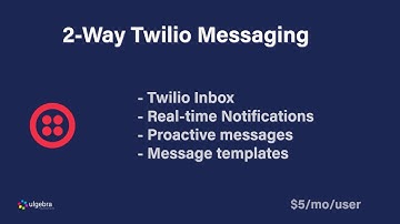 Twilio SMS and WhatsApp integration for Zoho Cliq
