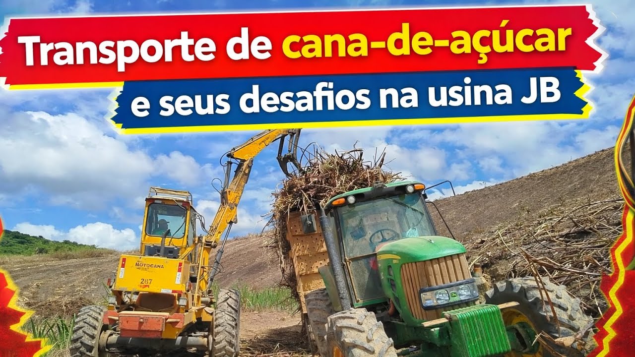 🚜 Transporte De Cana-de-acucar: Os Maiores Desafios Do Campo Usina JB 