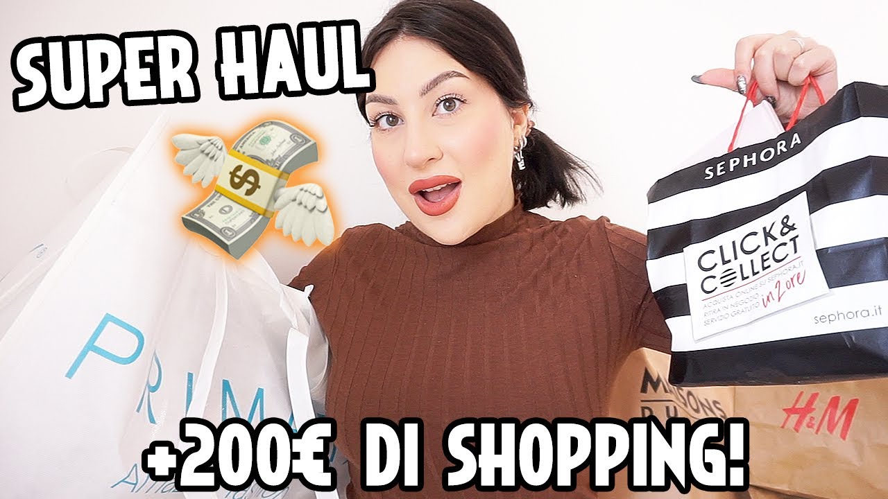 SHOPPING DA PRIMARK, H&M, SEPHORA, ZARA, MAISON DU MONDE 💸
