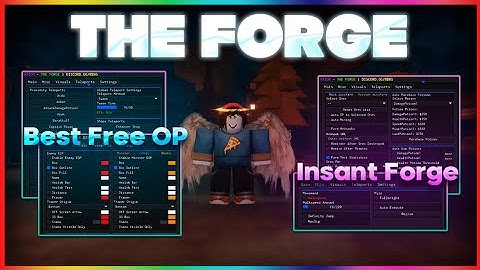 THE FORGE Script Gui with AUTO FARM, ORE SKIPPER, INSTANT FORGE, ORE ESP, KILL AURA (NO KEY) 2025