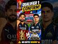 RCB VS GT Qualifier 1 in Dharamshala 😱 #ipl2026 #shorts #cricketfacts #viratkohli