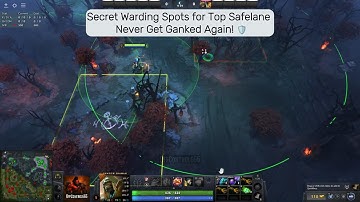 Secret Warding Spots for Top Safelane – Never Get Ganked Again! 🛡️