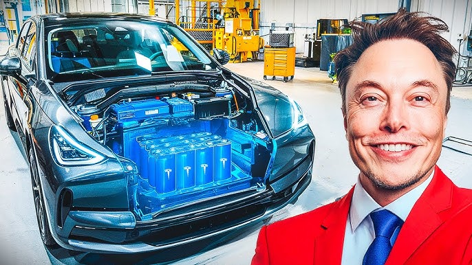 Elon Musk Announces New Tesla Aluminum-ion Battery That Will End All  Competition! - YouTube
