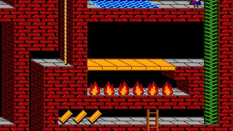 Dragon Slayer in JavaScript -Testing in my level editor - 60fps