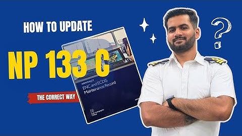 How to update NP 133C the correct way || ENC and ECDIS maintenance record