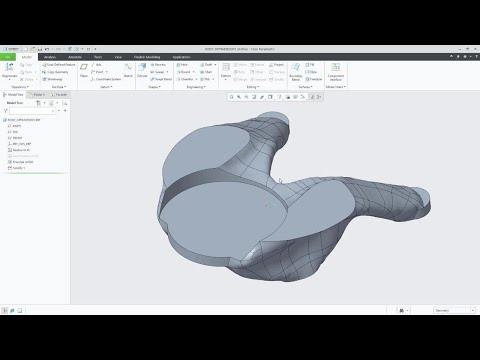 Select the Level of Detail for Geometry Reconstruction in Topology Optimization | Creo 6.0