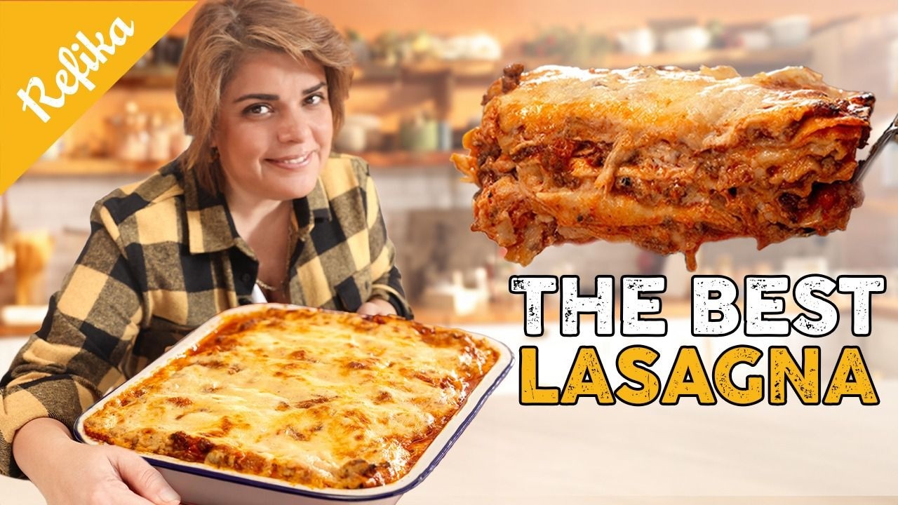 The Ultimate Lasagna Recipe! Minced Meat and Béchamel Sauce ...