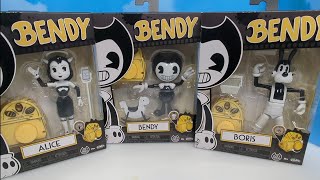 Bendy And The Ink Machine Action Figures Unboxing Bendy, Alice, & Boris Toys By Just Play