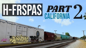 California H-FRSPAS part 2 - Fresno, CA to Pasco, WA - BNSF Stockton Sub - Run 8 Train Simulator
