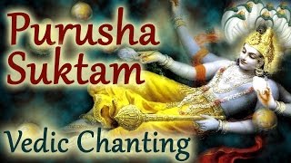 Vedic Chants  | Purusha Suktam by 21 Brahmins | Vedic Hymns