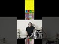 Friday Night Funkin' vs Mario's Madness V2 Drum Cover - #shorts #fnf #itsamemario #fridaynightfunkin