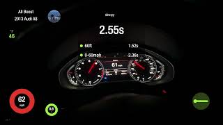 Audi A8 4.0T runs 9.96 @ 138.7 MPH