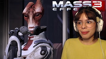 Our Favorite Scientist Salarian | Mass Effect 3 Blind Playthrough | Part 3