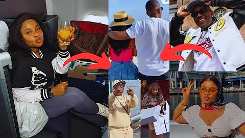 😲 wow! Timini Egbuson finally joins Bimbo Ademoye in London for vacation 🥰#celebritynews#viralvideo
