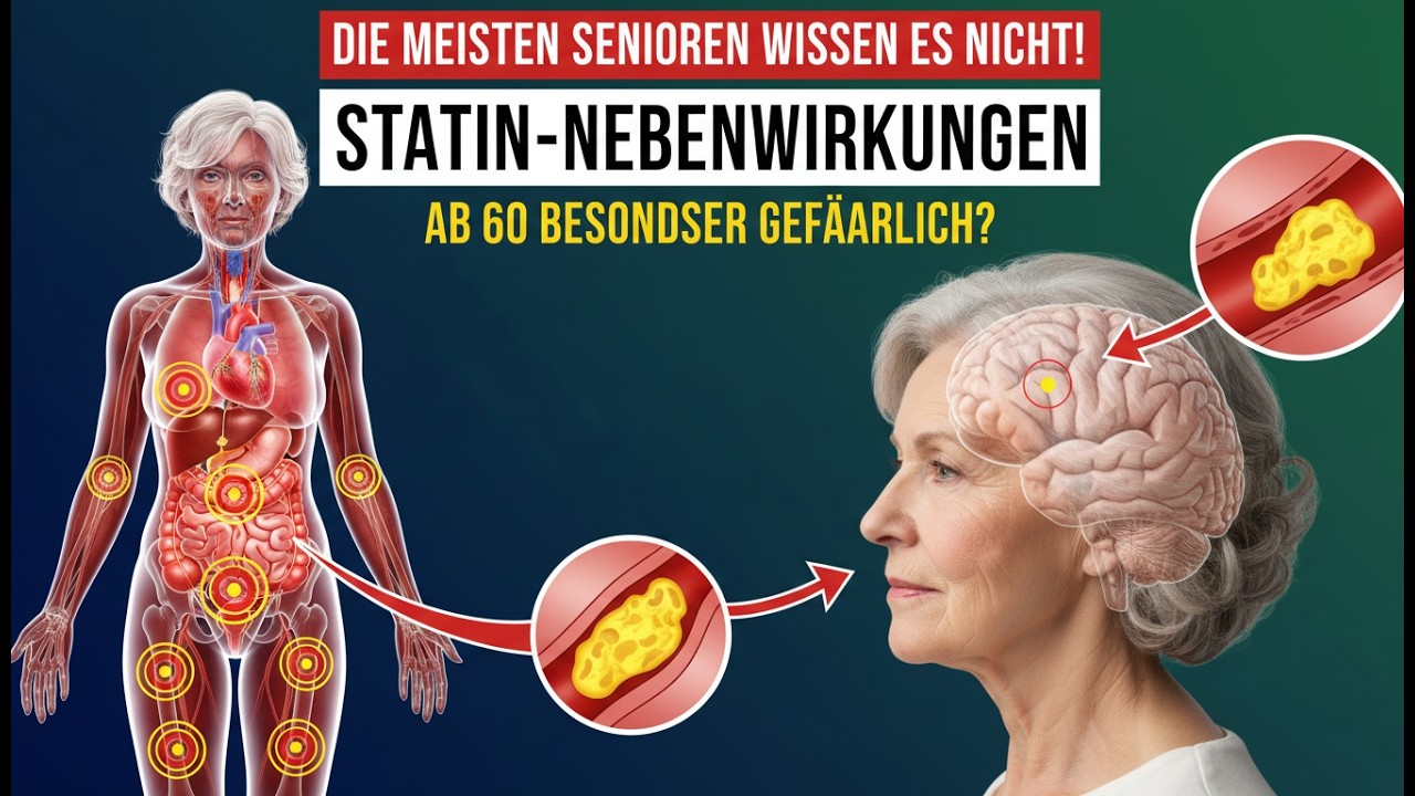 MÄNNER ÜBER 60: 12 Gefährliche Statin-Nebenwirkungen, die Sie NIEMALS Ignorieren Dürfen!#Gesundheit.